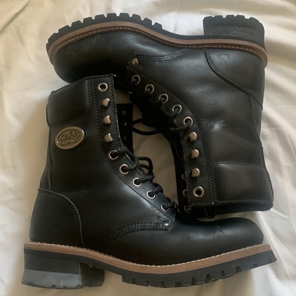 Easy Rider Logger Boots. Size 8 1/2 M just like new. Mens. - Picture 2 of 8